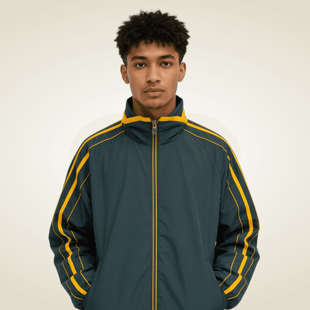 United Colors of Benetton Windcheater Dark Teal Green
