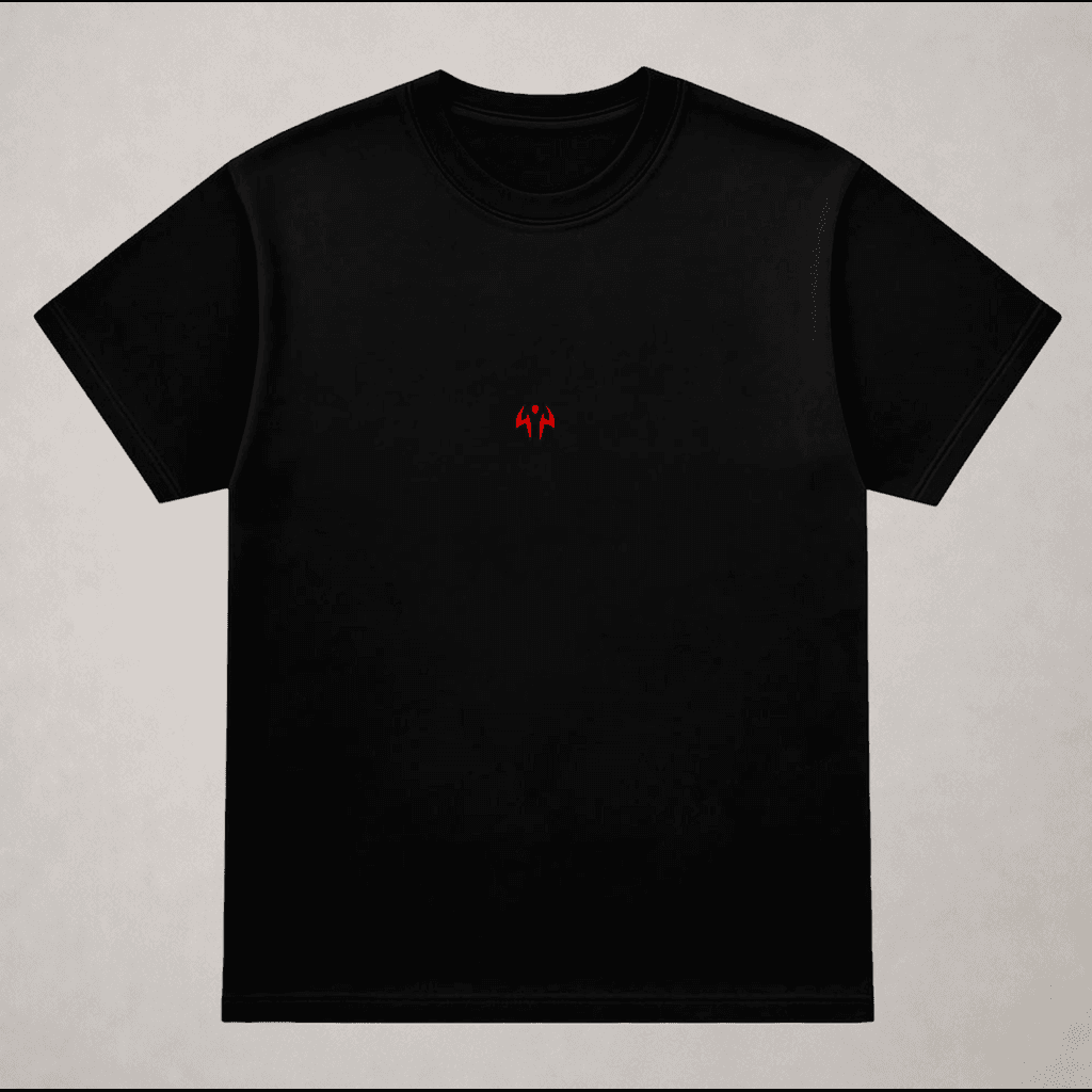 Cursed Hand Anime Tshirt Unisex Black