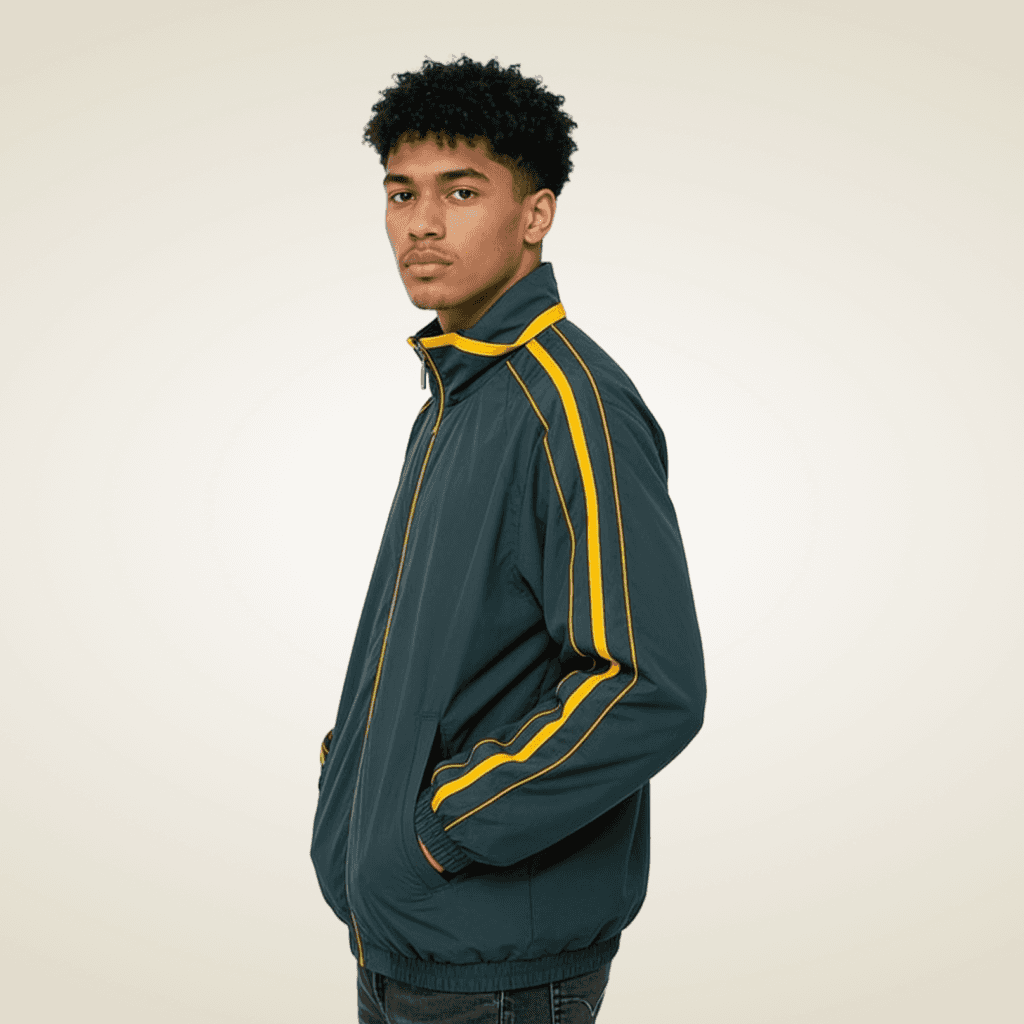 United Colors of Benetton Windcheater Dark Teal Green