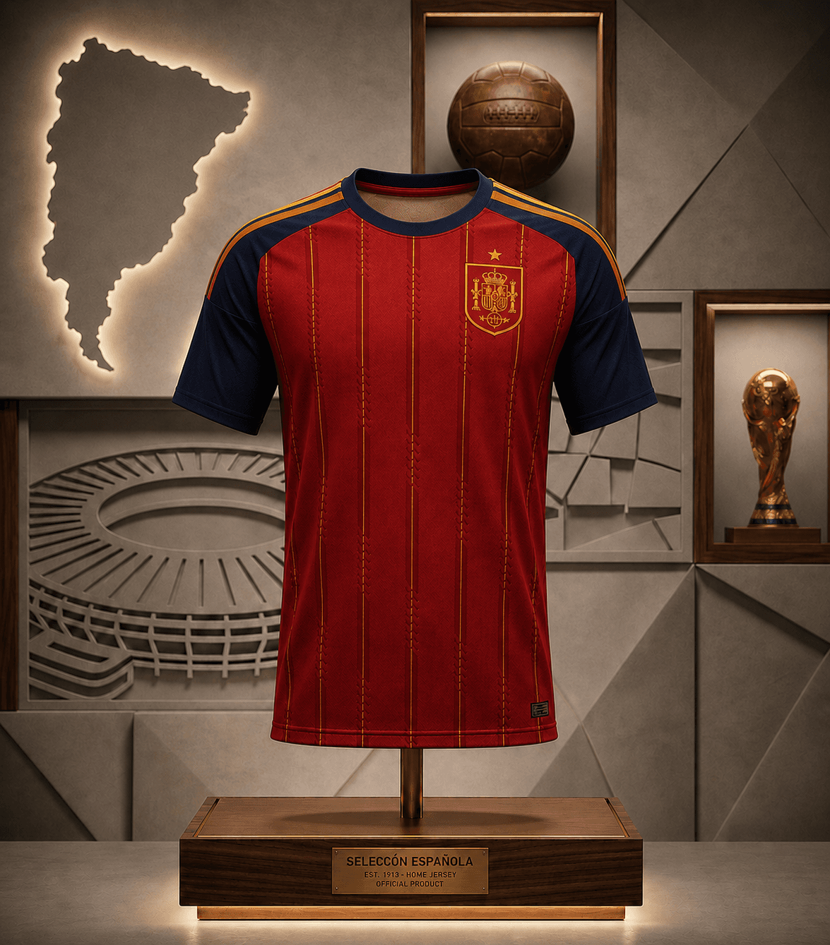 Kgen Spain 2026 World Cup Home Jersey Player Version