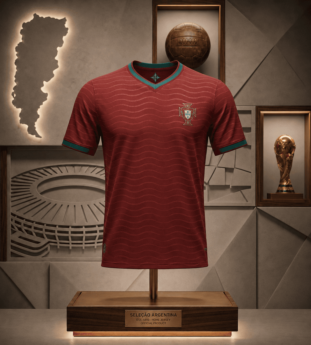 Kgen Portugal 2026 World Cup Home Jersey Player Version