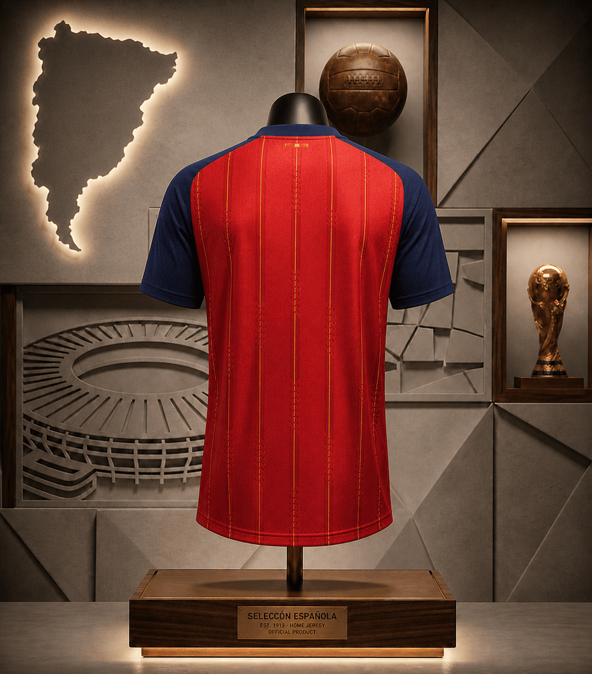 Kgen Spain 2026 World Cup Home Jersey Player Version
