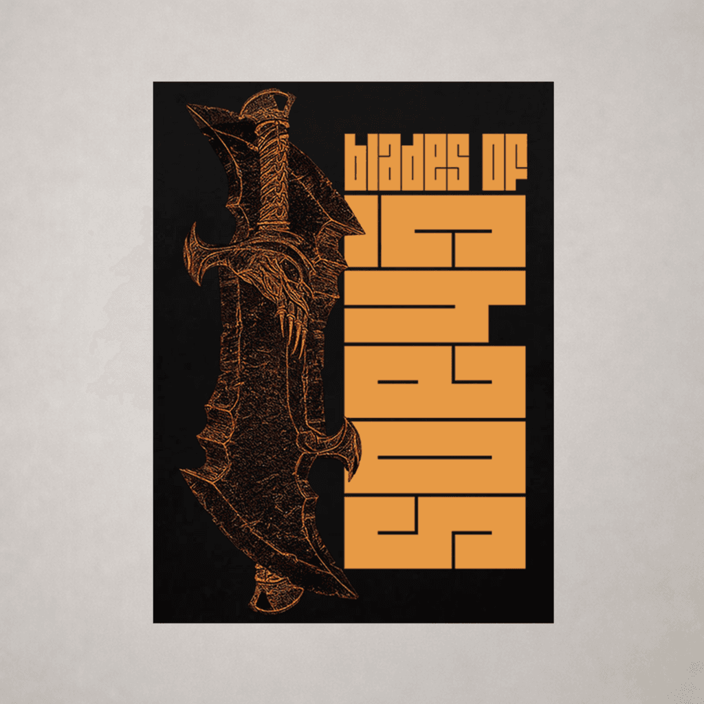 Blade of Chaos Tshirt-Unisex Black