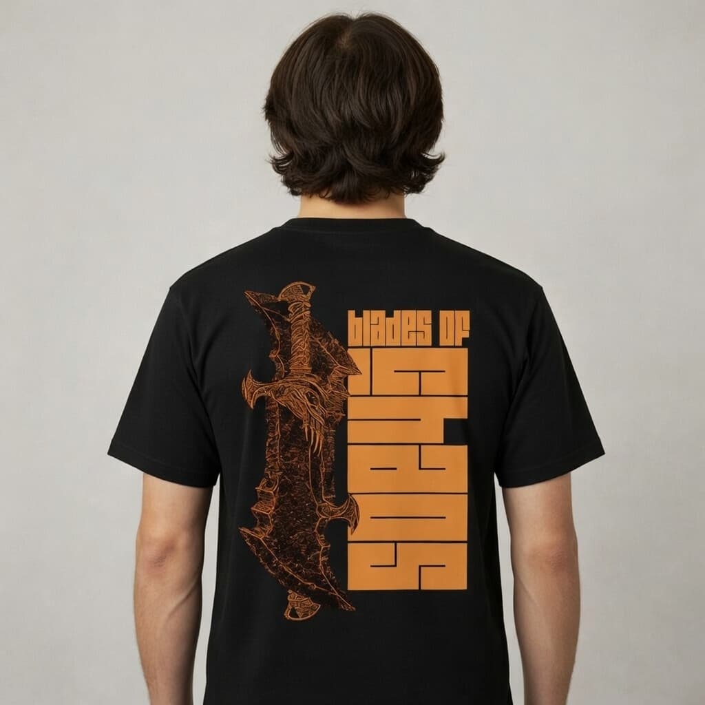 Blade of Chaos Tshirt-Unisex Black-image