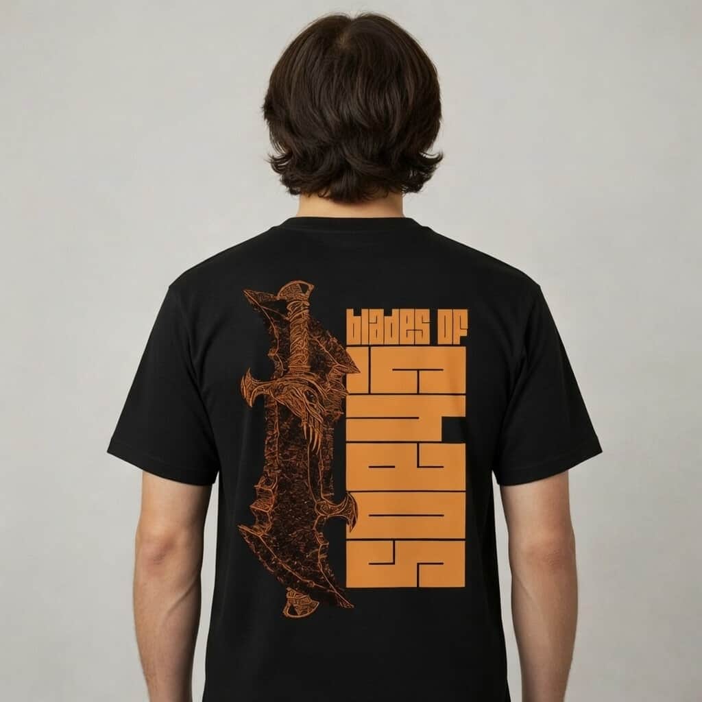 Blade of Chaos Tshirt-Unisex Black