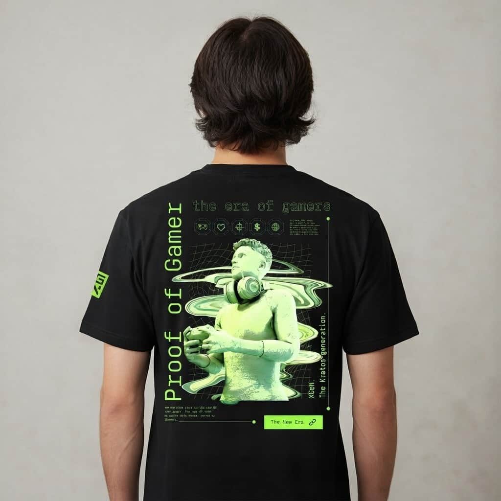 KGen Exclusive Proof of Gamer Tee Unisex Black