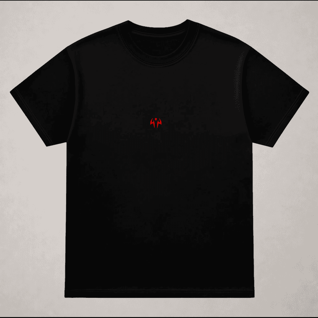 Cursed Hand Anime Tshirt Unisex Black