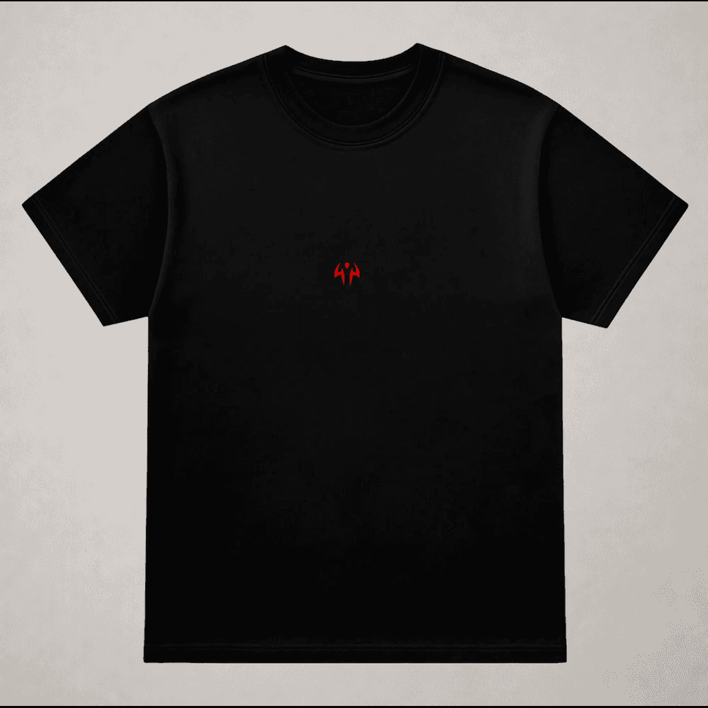 Cursed Hand Anime Tshirt Unisex Black