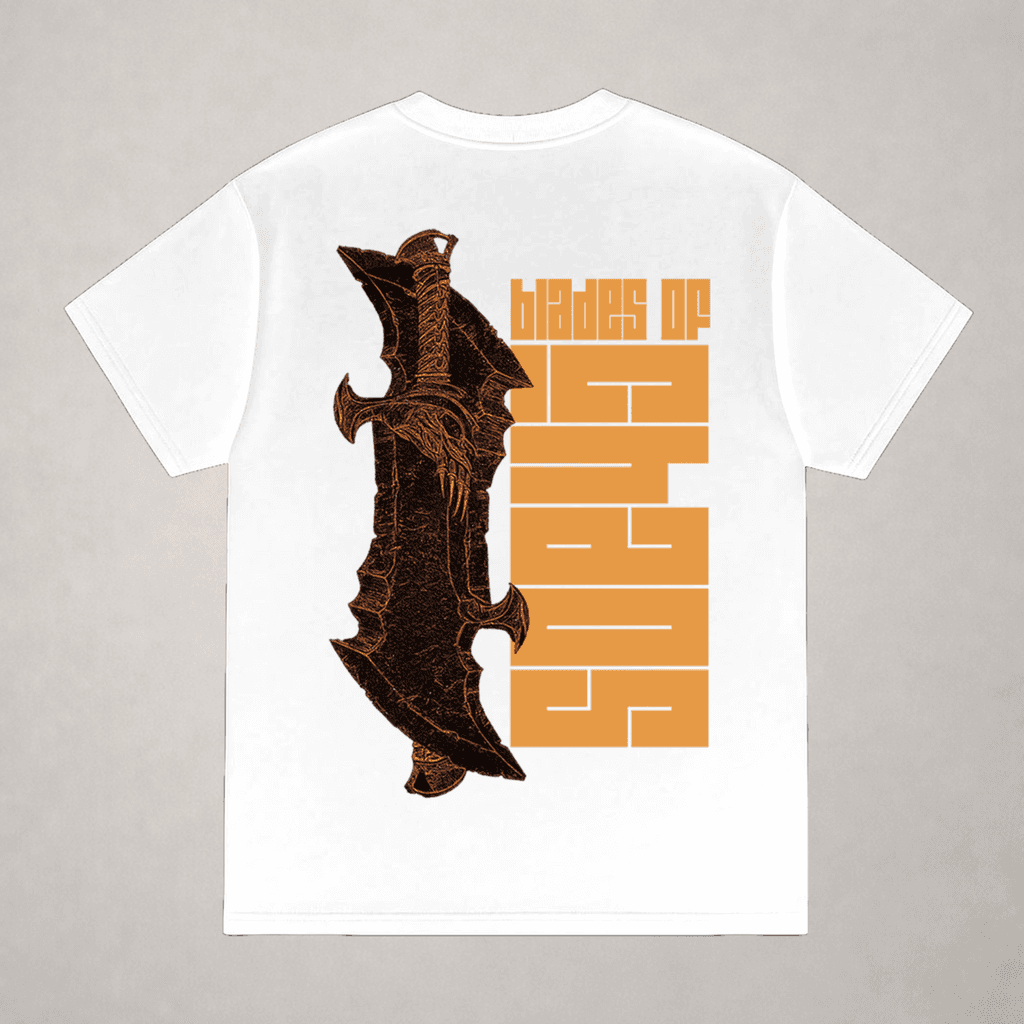 Blade of Chaos Tshirt-Unisex White